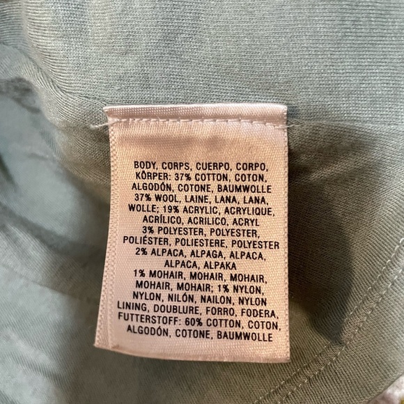 Anthropologie Charlie & Robin Harlequin Patchwork Knit Sweater Chunky Boho RARE - Picture 10 of 16